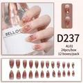 Long almond press-on nails with red gradient, silver glitter, and rhinestone accents - Bean Paste Gradient Fine Shimmer Rhinestones (D237)
