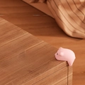 Paraspigoli in silicone a forma di maialino rosa per la sicurezza dei bambini - Maialino Rosa