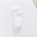 Calze yoga in fibra di bambù bianche con silicone antiscivolo e maglia traspirante - Taglia unica / Bianco