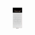 Stickers à ongles étoiles argentées SSP-013 avec paillettes pour le nail art - Style Étoile à Cinq Branches (SSP-013)