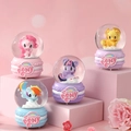 My Little Pony crystal snow globe set with macaron bases and cartoon figures - 2453# (lights + Snowflakes)