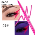 Eyeliner rose néon fluorescent UV teinte 07 pour maquillage artistique du visage - 07#