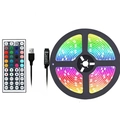 5050 RGB LED strip set with USB interface and 24-key infrared remote control kit - 2m Is Not Waterproof / 44-Key Remote + 5050 RGB (30 LEDs/m)