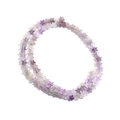 Star-shaped natural amethyst beads in purple and lavender tones for DIY jewelry - 6mm Star Bead