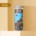 Grijze, super absorberende handdoek voor honden en katten in cilinderverpakking - Grote Buisverpakking / Grijs