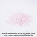 Rosa PVC-Kunstreiskörner für DIY-Spielzeugessen und Handwerk, ca. 500 g pro Beutel Beutel - 500.00g / Rosa