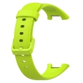 Neon green silicone replacement strap for Xiaomi Band 7 Pro with secure buckle - Lime
