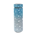 500ml smart rhinestone thermos bottle featuring a blue to silver gradient finish - Gradient Blue