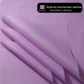 Light purple tissue paper sheets for flower wrapping, 50x70cm translucent bouquet liner - Solid Sydney Paper [Light Purple]
