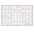 French cream-style rectangular area rug with beige diamond pattern and golden accents - 200*300cm / Paris Courtyard