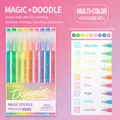 Set di 9 penne gel colorate stile dopamina per journaling e sottolineature - Set di 9 Dopamina