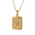 Style Lettre W Dorée (W)