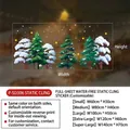 Größentabelle für Weihnachtsfensterbilder mit Maßen von 60x30cm bis 140x70cm - Winterwald (P-SD306) / Klein (60x30cm)