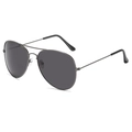 Gunmetal Frame Grey Lens