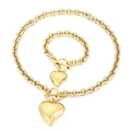 Conjunto de Joyas Dorado (KS193949-K)