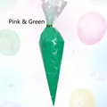 Colla crema di simulazione verde pastello in sac à poche per decorazioni fai-da-te - Rosa e Verde