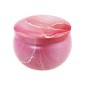 Pink marble pattern round tin container with lid for candles or cosmetics storage - 75*50MM C88 Pink Ink Splash Empty Tin