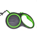 Guinzaglio retrattile automatico per cani con impugnatura ergonomica verde antiscivolo - 3 Metri / Verde