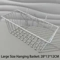 White Extra Large Hanging Basket