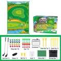 Set de juego de golf infantil con tapete, bolas adhesivas y palos desmontables - 120x178cm Estilo B1 (1 Tapete + 2 Palos)