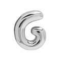Polished silver bubble initial G charm with 3D rounded design for DIY bracelets - Silver Letter-G