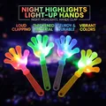 Leuchtende LED-Handklatschen in Rot, Blau, Grün und Gelb für Partys und Events - Leuchtend LED 28CM