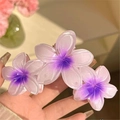 Three Flowers—purple Standard