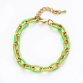 Gold + Neon Green