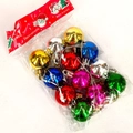 Mini metallic Christmas ball ornaments set with gold silver and red glossy finish - 3CM Mirror Shiny Balls (12Pcs/Mixed) (PS-042)