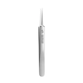High precision model 5 stainless steel blackhead tweezers with a polished finish - No.5 Straight Tweezer (Bulk)