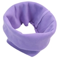 Paarse fleece hondenoorbeschermers met warme elastische hoofdbandhoes voor huisdieren - S / Paars