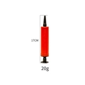 Portable 17cm orange manual air pump inflator tool for balloons and party decor - 1pc Hand Air Pump