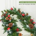 1.8m Red Garland Decorations