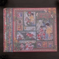Set di carta vintage Christmas Magic con motivi floreali e figure per decorazioni scrapbooking - 10 Fogli Magia di Natale