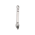 Silver paint brush charm pendant with detailed brush bristles and top ring for DIY jewelry - Paint Brush