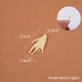 Miniature de racine de ginseng en résine pour bricolage avec taille de 2,5 cm - Ginseng de 2,5 cm