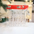 13cm / Transparent Icicle (12 Pack)