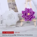 Lotus flower silicone mold for handmade aromatherapy candles and soap decorations - Lotus ZW-295