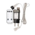 LED light string EU plug driver and wireless remote control set with timer function - 9W Power Adapter Plug + 8-Mode Remote