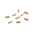 Goldene 14K Gold-Filled Endkappen für Schmuckherstellung mit DIY-Verbindern - 2.5x8mm (4 Stk/Packung) / Gold