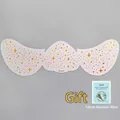 Gold freckles temporary face tattoo kit with stars and removal wipe K92007 - Starry Dot Style (K92007)