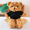 Brown Twisted T-shirt Bear - Black 30 Centimeters In Length