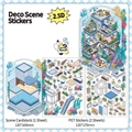 3D Ozean Thema DIY Deco Szene Aufkleber mit 2,5D PET Illustrationen für Szenen Collagen - Tiefsee Station