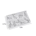 Cat shaped silicone mold for DIY resin jewelry pendants with 10 various feline poses - Cat Pendant Mold