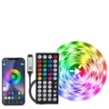 RGB 5050 LED strip light set with USB controller, remote and smartphone app control - 1m Not Waterproof / 44-key Bluetooth Music Player + 5050 Rgb Led Strip (12 Leds/meter)