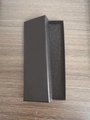 Elegant black gift box with foam insert for teacher appreciation stainless steel keychain - Small Rectangular Black Box