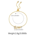Dettaglio del bracciale bolo regolabile in oro con ciondolo Love in zirconi e misure - Love traforato (KB0599-1)