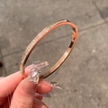 Einreihige Strass Sternenhimmel Stil / Roségold