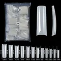 Tabella taglie per 504 punte unghie finte trasparenti ultra-sottili in 12 diverse misure - Stile Occidentale 01 (01) / 504 Pezzi