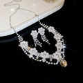 No.72 Silver Multi-Layer Tassel 2-Piece Set